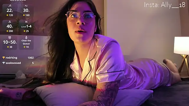 Ally addams online show from February 11, 2025, 9:31 am