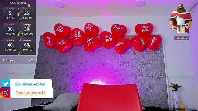 Maisondavis  online show from February 16, 2025, 12:41 am