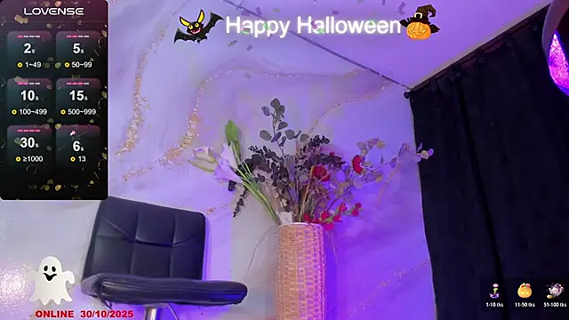 Karla-Ebony online show from October 30, 2025, 1:45 pm