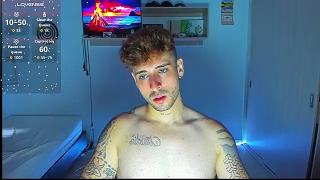 Snapshot of Ares_blue chatting on March 9, 2026, 2:21 pm Ares blue online show from March 9, 2026, 2:21 pm