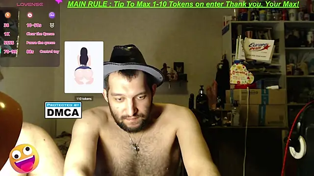 BISEXGOOD777 online show from February 18, 2025, 9:20 pm