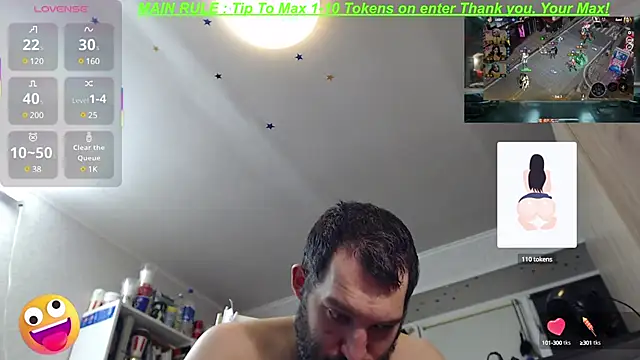 BISEXGOOD777 online show from March 8, 2025, 8:03 pm