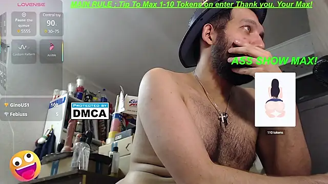 BISEXGOOD777 online show from March 9, 2025, 11:25 pm