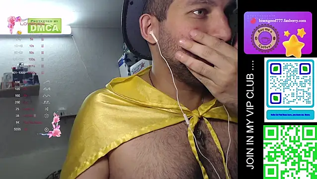 BISEXGOOD777 online show from September 10, 2025, 8:20 pm