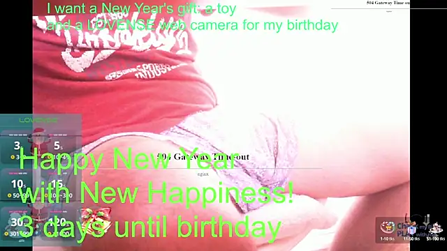 BigL0ve online show from January 7, 2025, 2:53 am