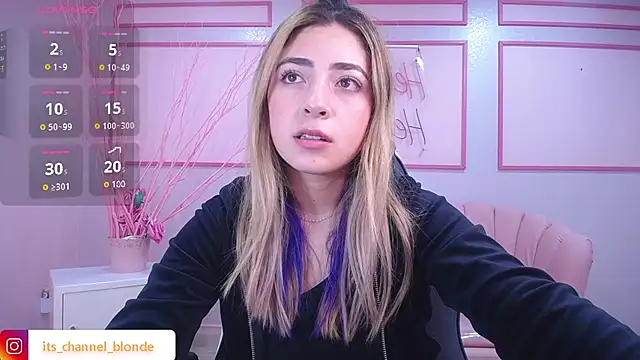 channel blonde a online show from December 23, 2024, 6:05 pm