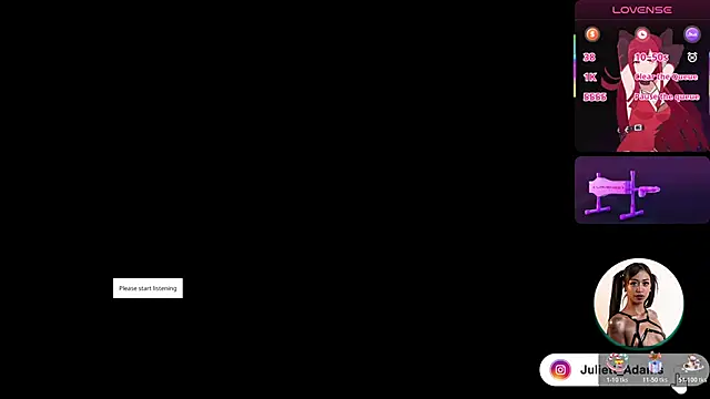 Juliett Adams  online show from November 7, 2025, 11:27 pm