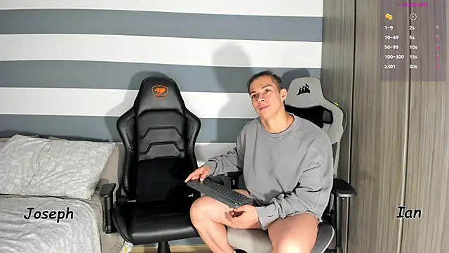 ianandjosephx online show from September 16, 2025, 7:20 am