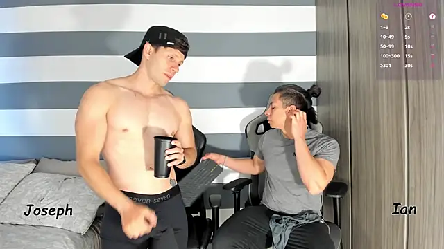 ianandjosephx online show from September 21, 2025, 11:34 am