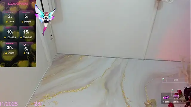 Naughty Lizeth online show from November 28, 2025, 3:58 pm