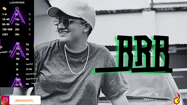  AlexMorris online show from October 9, 2025, 9:07 am