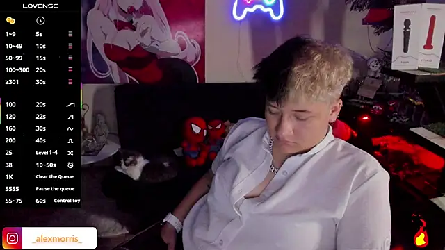  AlexMorris online show from October 28, 2025, 7:12 am