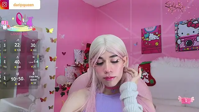 DaripQueen online show from January 8, 2026, 2:19 pm