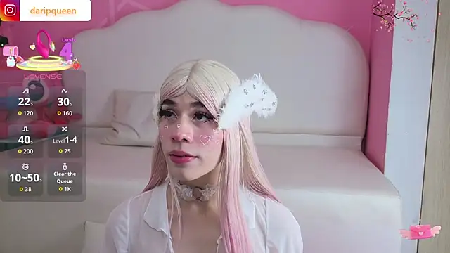 DaripQueen online show from February 14, 2026, 2:47 pm