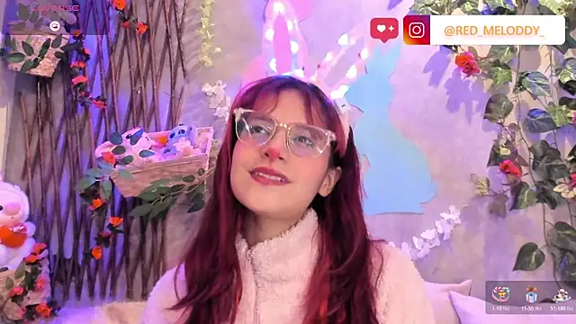 RedMeloddy online show from March 30, 2026, 11:39 pm