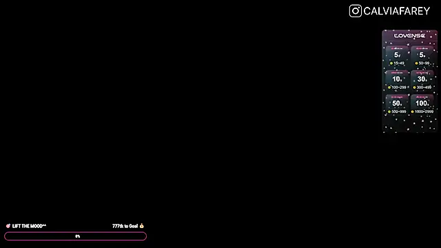 calviafarey online show from September 10, 2025, 9:48 pm