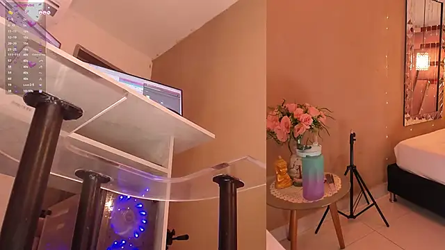 LunaAridi online show from March 15, 2025, 4:43 pm