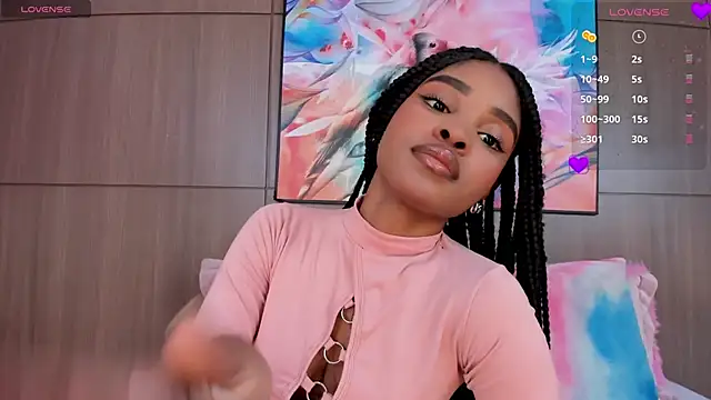 AriaFoster online show from March 9, 2025, 2:39 am