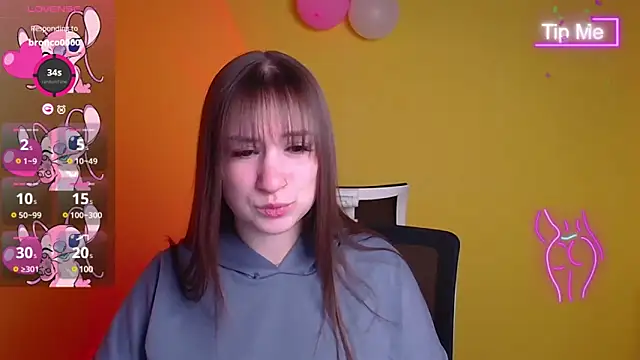 Evelina GG online show from February 25, 2025, 6:47 am