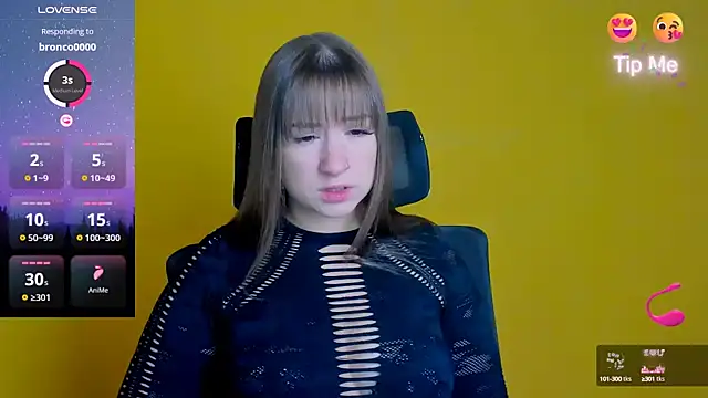 Evelina GG online show from September 19, 2025, 5:53 am