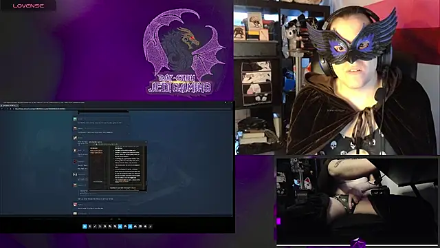 Rae-Suon online show from January 14, 2025, 9:09 pm