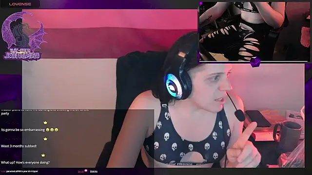 Rae-Suon online show from February 19, 2025, 12:14 am