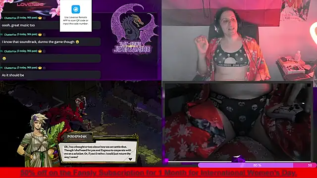 Rae-Suon online show from March 9, 2025, 6:28 am