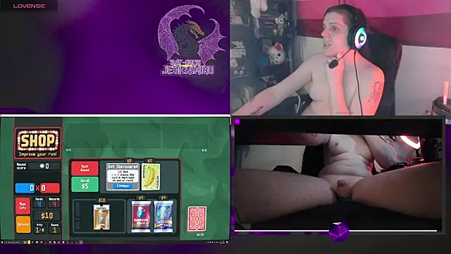 Rae-Suon online show from March 21, 2025, 1:13 am