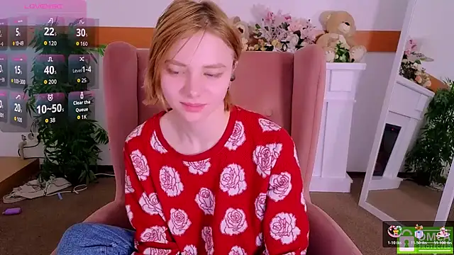 Snapshot of MirraBellanta chatting on February 9, 2026, 12:58 am MirraBellanta online show from February 9, 2026, 12:58 am