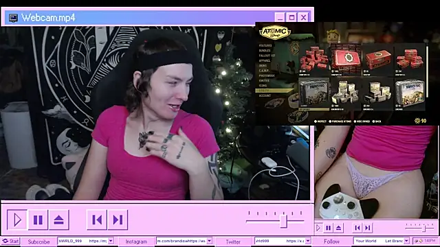 BrandiWRLD 999 online show from January 9, 2025, 7:50 pm