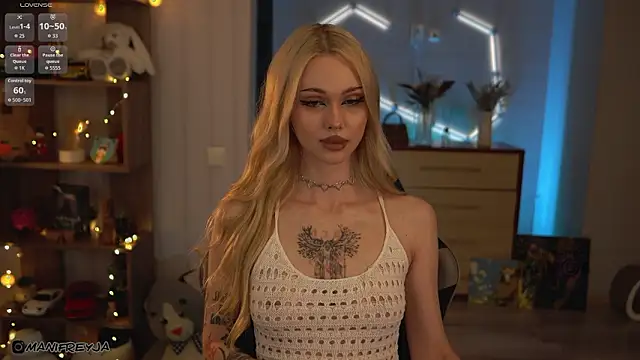 ManiFreyja online show from March 22, 2026, 6:00 pm