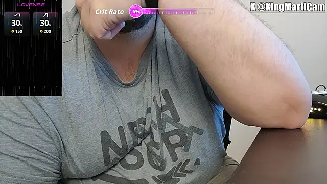 KingMarti online show from March 26, 2026, 9:53 pm