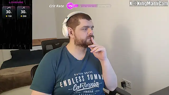 KingMarti online show from March 29, 2026, 5:07 am