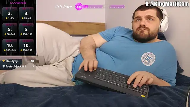 KingMarti online show from April 2, 2026, 8:39 pm