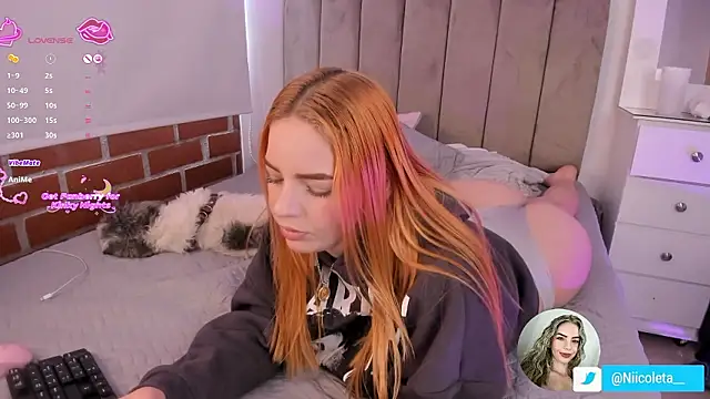 Snapshot of Niicoleta chatting on January 11, 2026, 7:08 pm Niicoleta online show from January 11, 2026, 7:08 pm