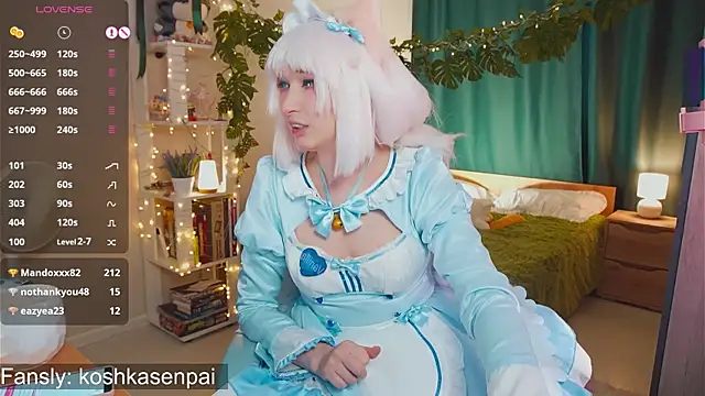 koshkasenpai online show from February 9, 2025, 4:14 am