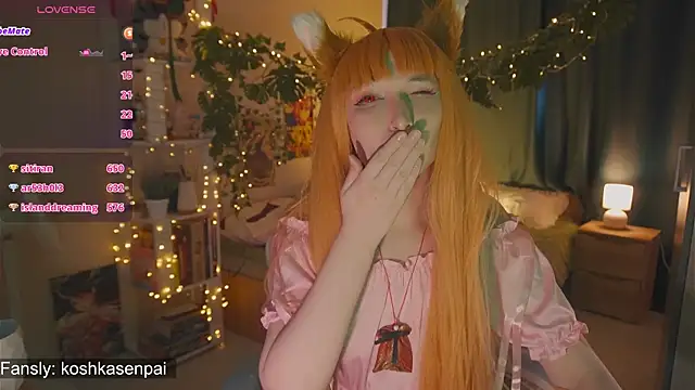 koshkasenpai online show from March 23, 2025, 2:04 am