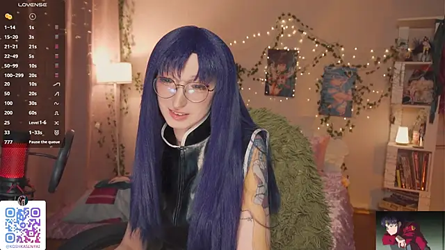 koshkasenpai online show from April 22, 2026, 4:26 am