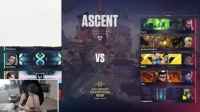 CeriseLapine online show from October 13, 2025, 9:04 pm