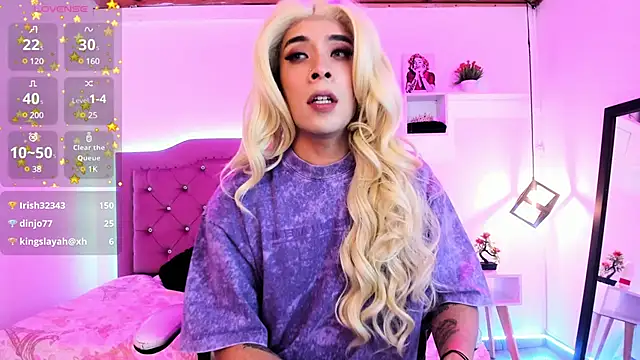 Nyx  Blackwood online show from January 24, 2025, 11:04 am