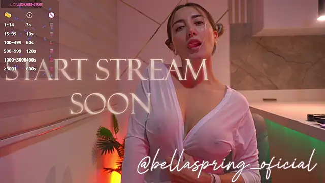 b3llaspringg online show from April 22, 2026, 10:33 pm