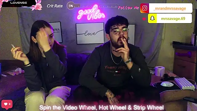 MrAndMrsSavage online show from January 19, 2025, 12:39 pm