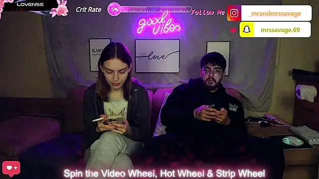 MrAndMrsSavage online show from January 26, 2025, 3:36 pm