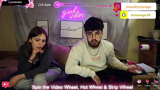 MrAndMrsSavage online show from January 26, 2025, 11:29 pm