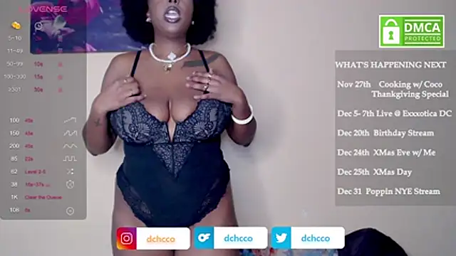 Snapshot of dchcco chatting on November 11, 2025, 7:58 pm dchcco online show from November 11, 2025, 7:58 pm