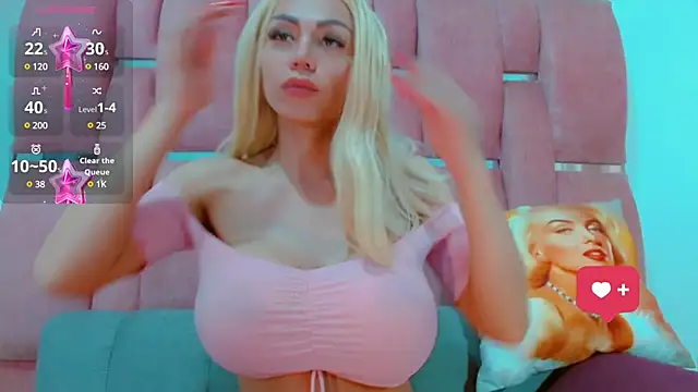 Snapshot of bimbocurvysex chatting on January 19, 2025, 6:53 am bimbocurvysex online show from January 19, 2025, 6:53 am