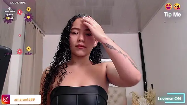 amaranta f00x online show from January 13, 2026, 12:21 pm