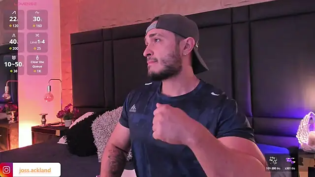 JossAckland online show from November 8, 2025, 7:45 pm