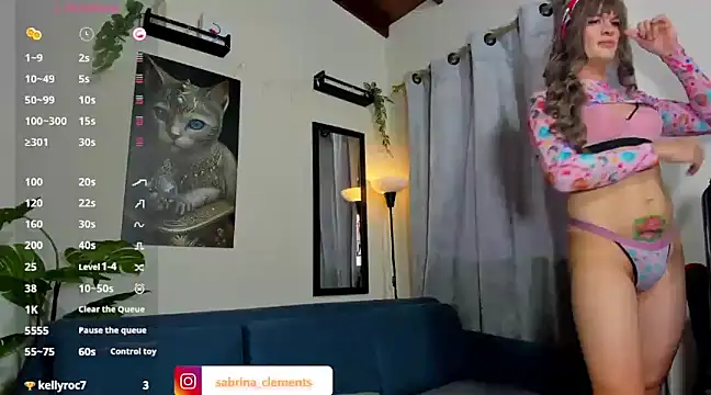 sabrina clementss online show from February 2, 2025, 9:56 pm