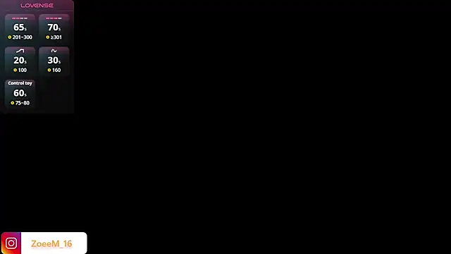 Zoe1 2 online show from April 19, 2026, 4:17 pm